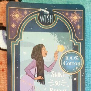Wish Beach Towel  " shine so bright "  28 IN x 58 IN . NWT